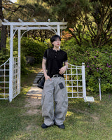Raun Curved Cargo Wide Pants