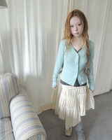 MELLOW BEAN V-NECK CARDIGAN