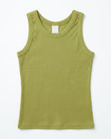  RIB LAYERED SLEEVELESS