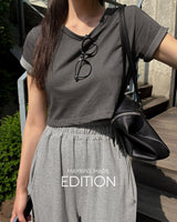 [MADE] テリットロールアップショートスリーブTシャツ