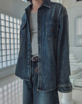 Hamb Work Patch Denim Shirt