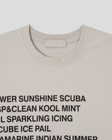 (UNISEX) Ss スローガン オーバーTシャツ