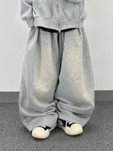 キャットブラシフリーススウェットパンツ