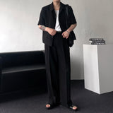 CR Clock Two-Tuck Wide Pants (2 colors)