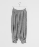 Yomyo Three Quarter Shirring Jogger Banding Pants