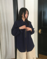 [MADE] Hove Loose Fit Pocket Cotton Shirt
