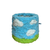 Fuzzy pot_Field (Sky blue)