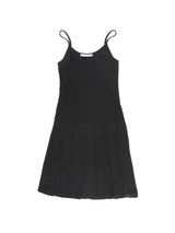 PLEATS MIDI ONE-PIECE (BLACK)