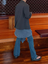 Awesome Sand Semi Bootcut Denim Pants (7color)