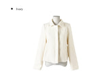 DL Round Collar Tweed Jacket