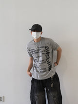 オーサム レタリング ショートスリーブTシャツ 4C