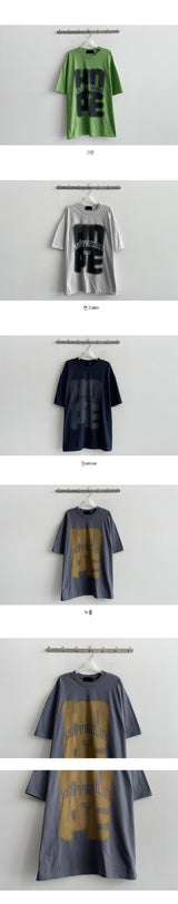 Forbbbler Oversized Fit Short Sleeve Tee
