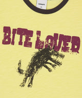 BITE LOVER CROP RINGER TEE