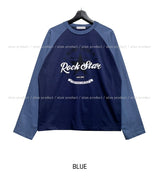 ボントウビカラー マッチング ラグランTシャツ
