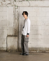 レイヤードカーゴパンツ (GRAY)