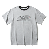Cloud Neck Expression Tee (Grey)