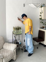 No.0803 monster over half T (3color)