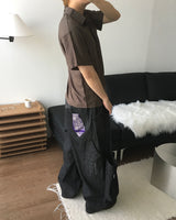 Bandana Tie Denim Pants