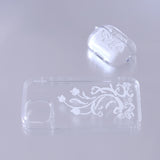 [MADE] Pixel bloom clear jelly case (Tulip)