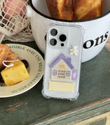 SWEETHOME LABEL PHONECASE (VIOLET)