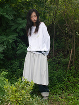 JUMP LONG SLEEVE T (CLOUD WHITE)