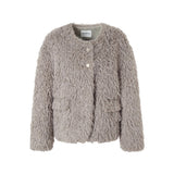 Why Berry 23AW "Butter Hymn" ミルクイエローファーコート