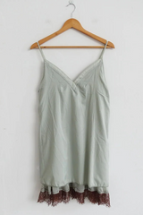 ISABEL LACE CHIFFON MINI DRESS