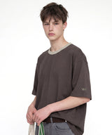 26SS★ チョーカーピグメントリンガー半袖Tシャツ