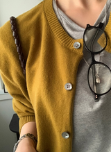 Pomer Basic Button Cardigan / 7 colors
