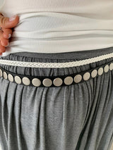 Thin twist leather belt(3)