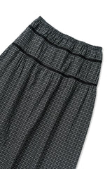 Plain band skirt_check