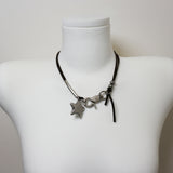 Matt Star Buckle Necklace