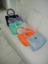Jelly Clear Birkin Tote Shoulder Bag