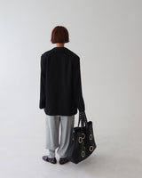 Step Oversized-Fit Blazer Jacket