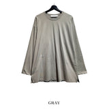 ウォントスリットオーバーフィット長袖T👚