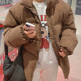 Storm Corduroy Oversized-Fit Padded
