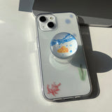 フレンズインザシーフォーンケーススマホグリップセット