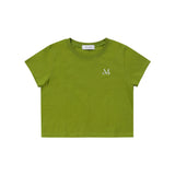 シグネチャーアークバックロゴTシャツ (Pink, Olive)