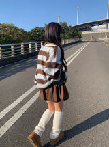 [Belt Set] チャーリースエードパンプキンベルトミニスカート