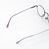 Knouun Round titanium glasses CODE. 103. D Black