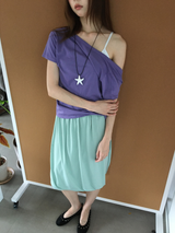 スターフィッシュコードネックレス (1color)