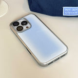 blur silver epoxy bumper case
