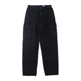 CARGO LOOSEFIT DENIM PANTS BLACK
