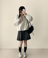 Noah Layered Color Matching Hoodie Jumper