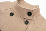 Vienna Double Button Crop Coat