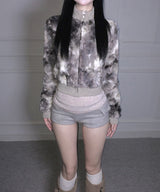 Minky Zip-Up (2colors)