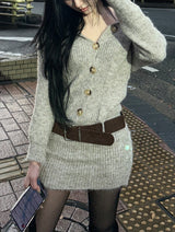 Soft Belt Knit ops