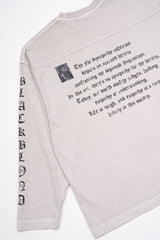 BBD Crushed Faith Pigment Long T-Shirt (Sand)