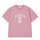 25SS ブラーエイリアンショートスリーブTシャツ ライトピンク