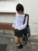 ベリッシマストリングTシャツ (3color)